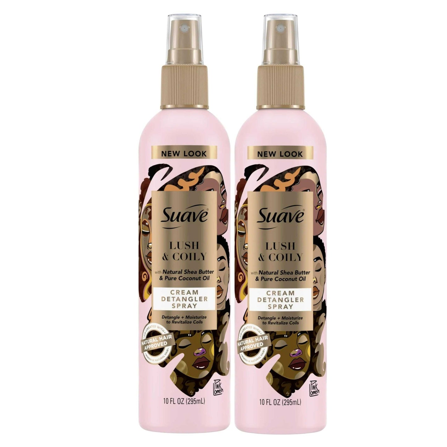 Suave Lush Coily Cream Detangler Spray