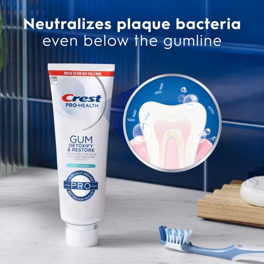 Crest Pro-Health Deep Clean Toothpaste 4.6 Oz (Pack of 3), Anticavity 