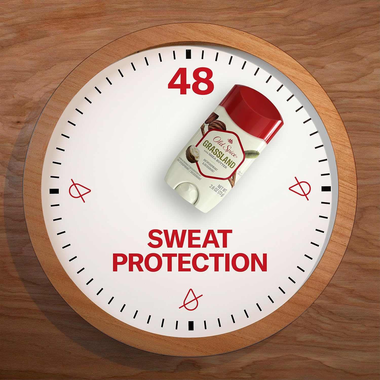 Old Spice Men Antiperspirant Deodorant Grassland with Shea Butter